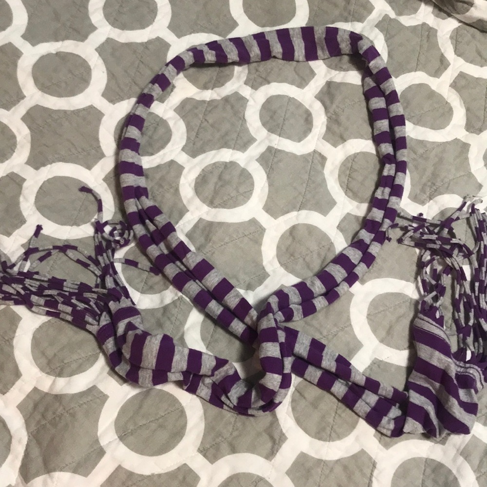 GIRLS STRIPED SCARF
